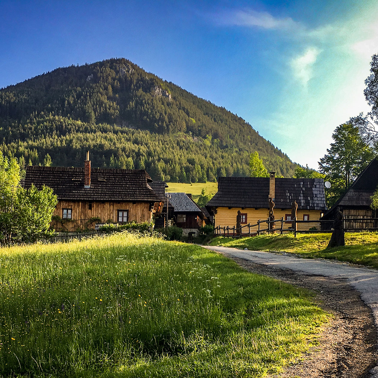 Vlkolinec - Wooden Village of UNESCO Heritage I.
